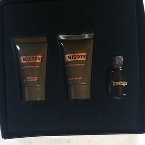 Missoni Men's Grooming Trio - Dark Brown